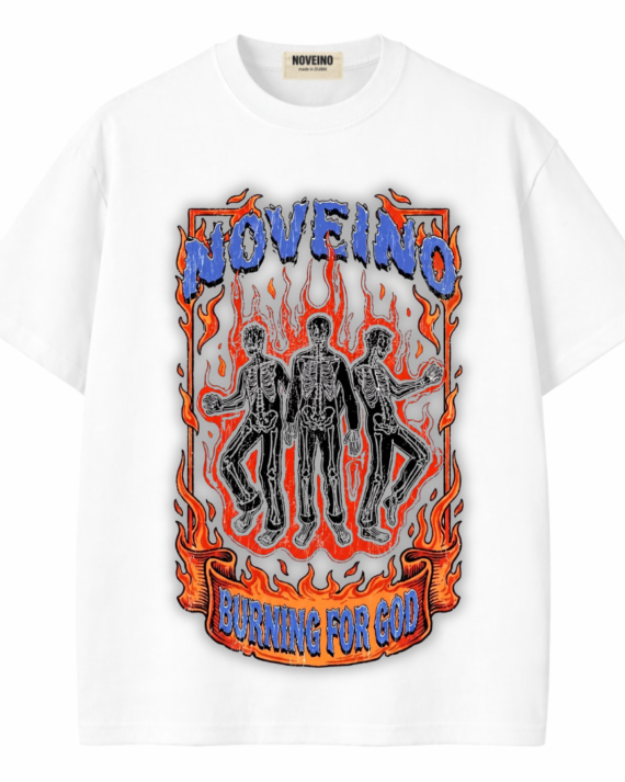 Noveino Burning for God white